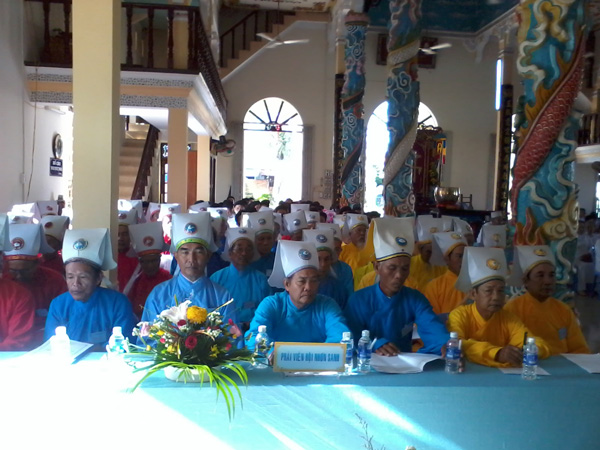 The Cao Dai Correct Path Church organizes the annual 89th  Humanity Council congress